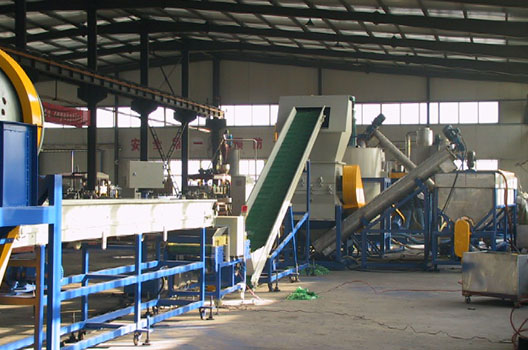 PET cleaning production line