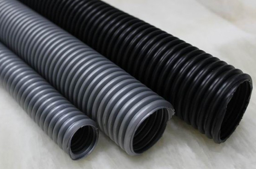 Plastic single-wall corrugated pipe production line 