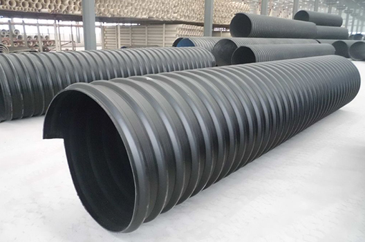 Large diameter plastic drainage pipe production line